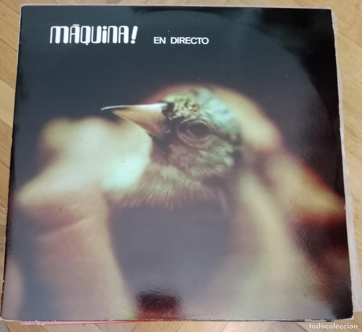 Discos de vinilo: M&aacute;quina!* &lrm;&ndash; En Directo Lp Espa&ntilde;a 1982