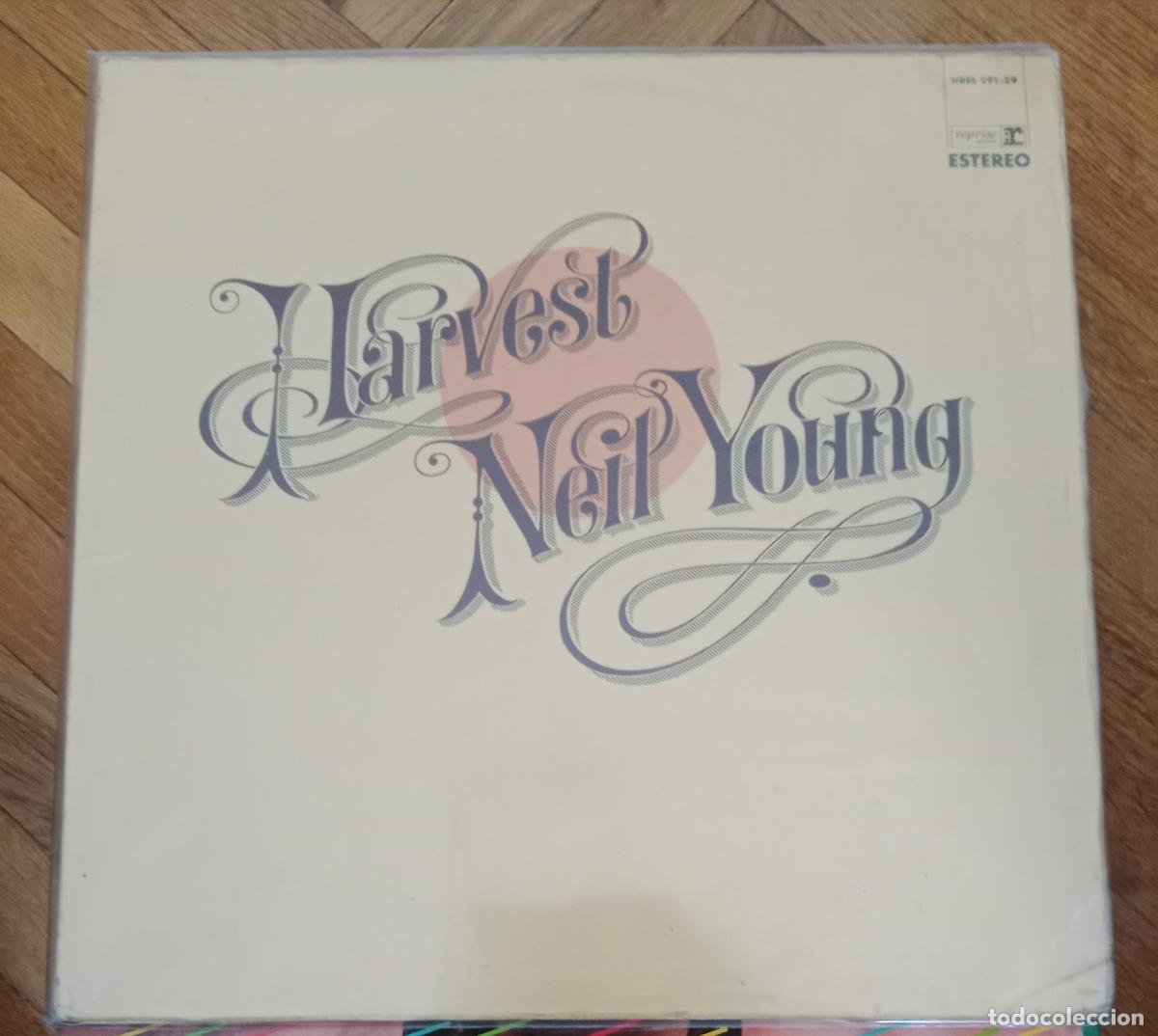 Discos de vinilo: Neil Young &lrm;&ndash; Harvest Lp Espa&ntilde;a 1972