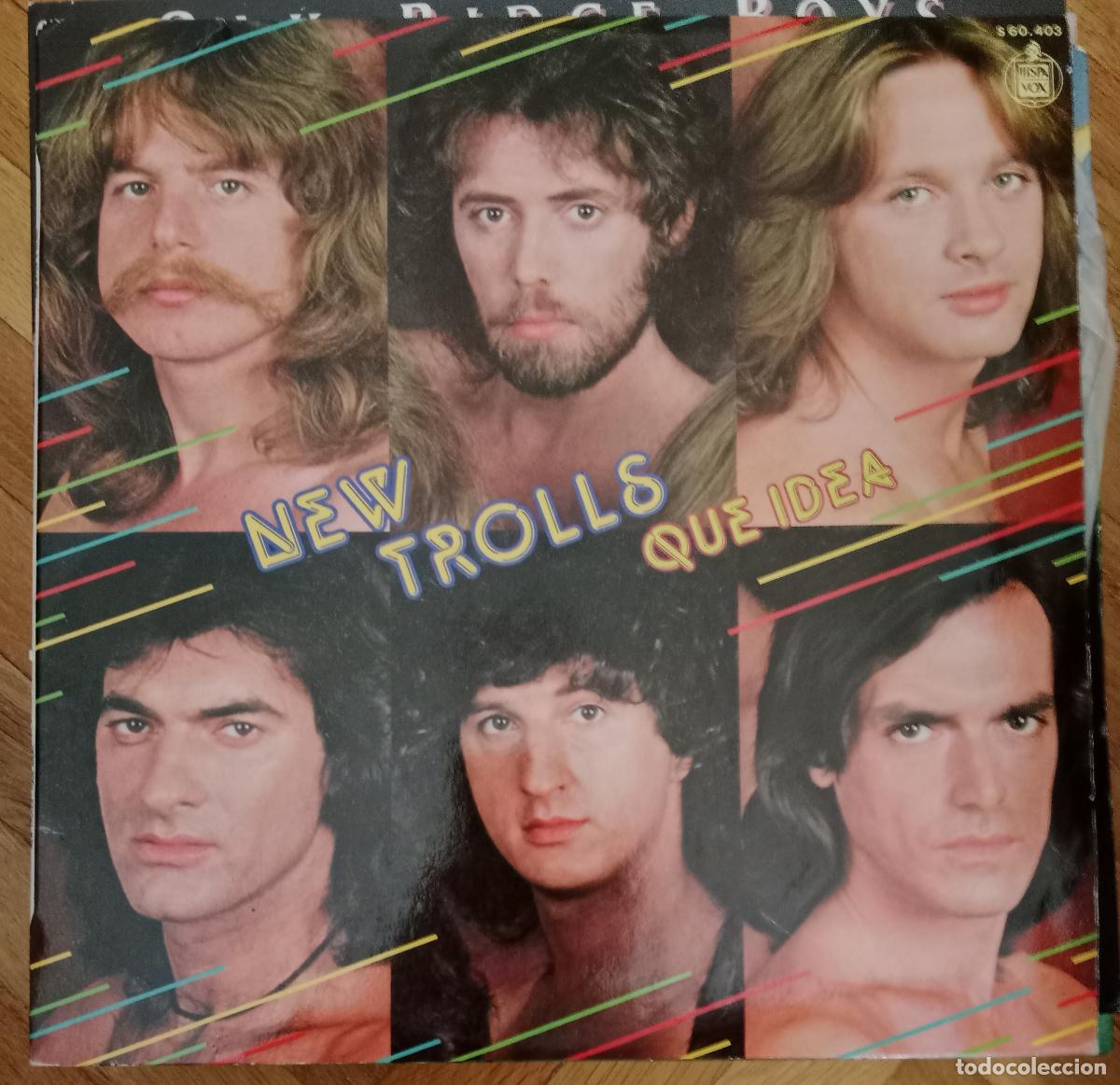 Discos de vinilo: New Trolls &lrm;&ndash; Que Idea Lp Espa&ntilde;a 1980