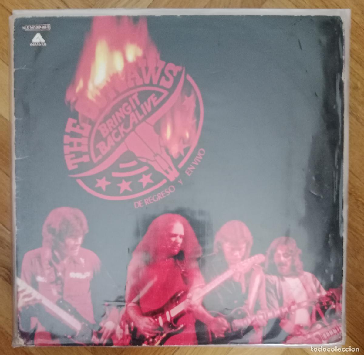 Discos de vinilo: Outlaws &lrm;&ndash; Bring It Back Alive Doble Lp Espa&ntilde;a 1978