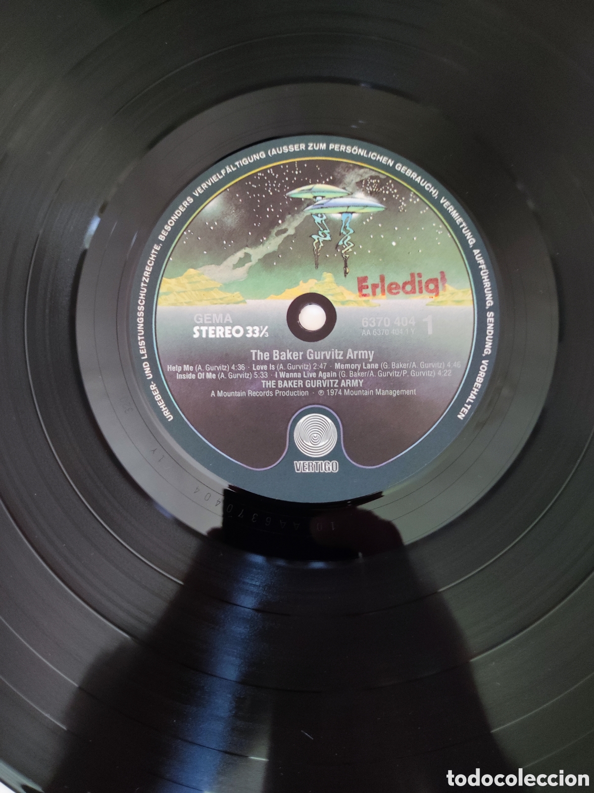Discos de vinilo: BAKER GURVITZ ARMY - THE BAKER GURVITZ ARMY - Foto 4