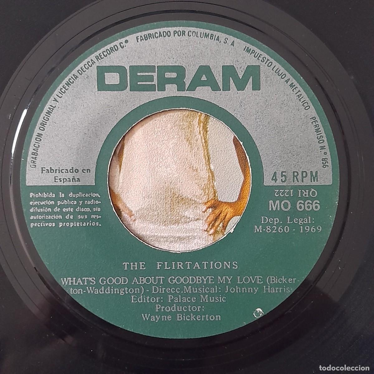 Discos de vinilo: SINGLE THE FLIRTATIONS DERAM 1969 - Foto 4