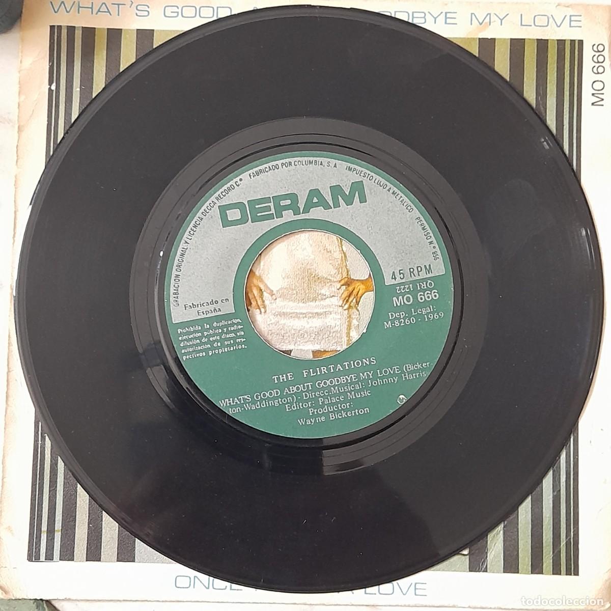 Discos de vinilo: SINGLE THE FLIRTATIONS DERAM 1969 - Foto 5