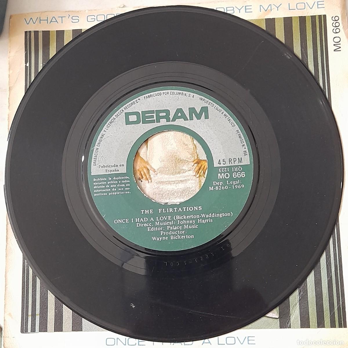Discos de vinilo: SINGLE THE FLIRTATIONS DERAM 1969 - Foto 6