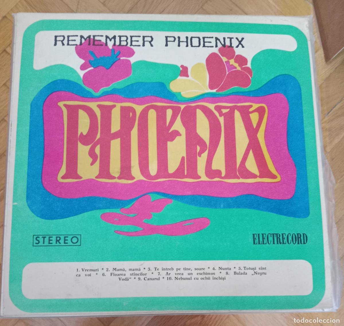 Discos de vinilo: Phoenix &lrm;&ndash; Remember Phoenix / Negru Vodă Lp 1991