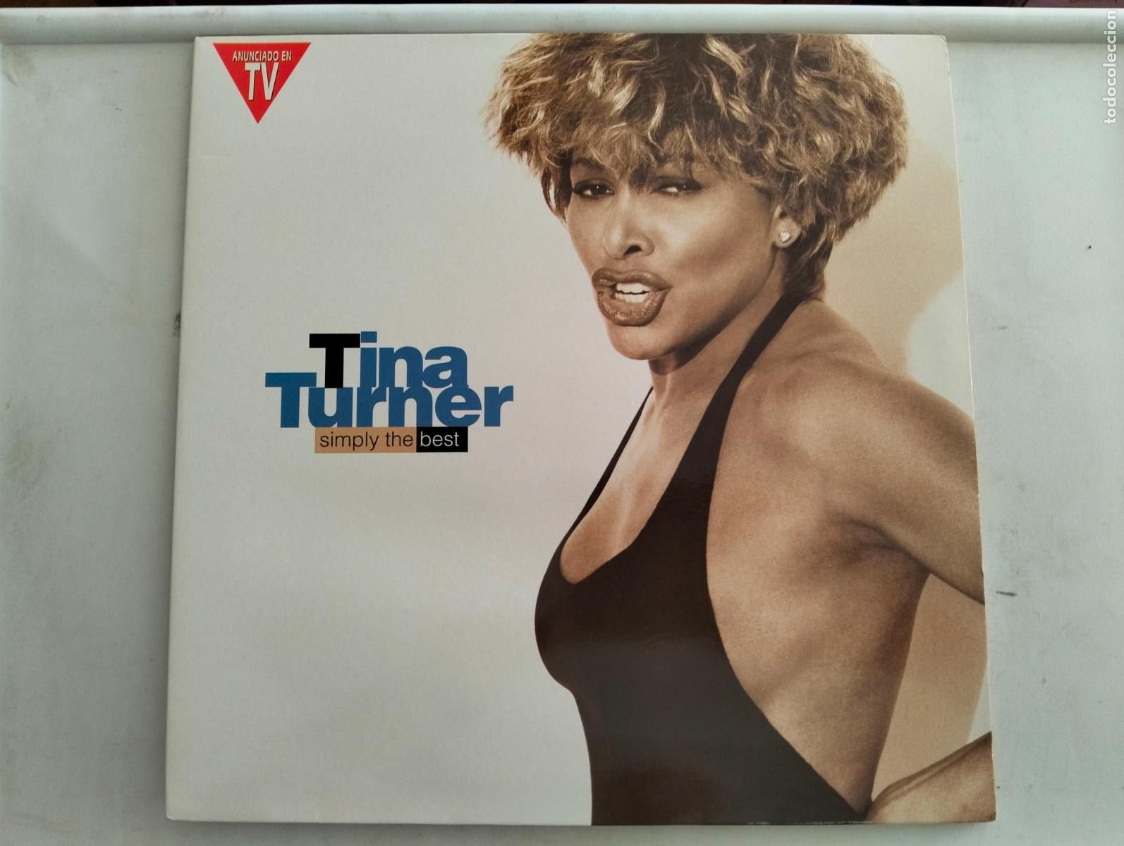 Discos de vinilo: TINA TURNER, DISCO LP SIMPLY THE BEST, EDITADO HISPAVOX, A&Ntilde;O 1991