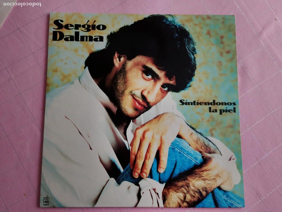 Discos de vinilo: Sergio Dalma &lrm;&ndash; Sinti&eacute;ndonos La Piel 1991