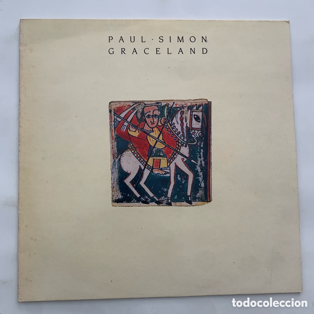 Discos de vinilo: lp Paul Simon &ndash; Graceland edicion espa&ntilde;ola de 1986