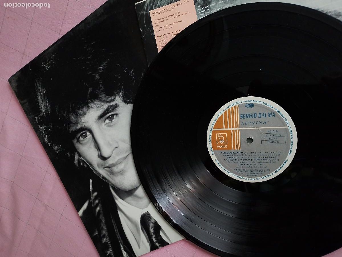 Discos de vinilo: Sergio Dalma adivina, 1982 - Foto 2