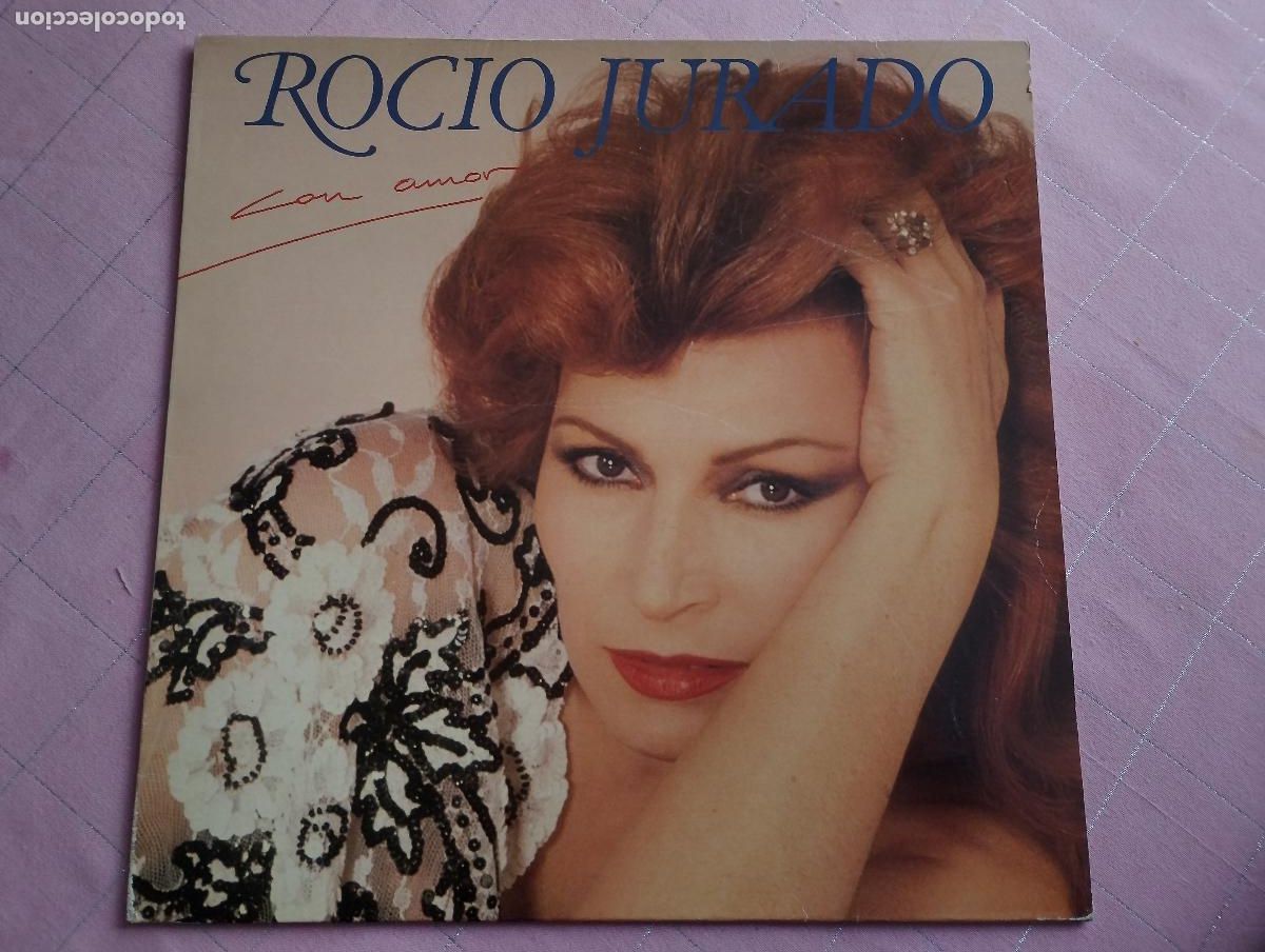 Discos de vinilo: Rocio Jurado &ndash; Con Amor, 1984 - Foto 4