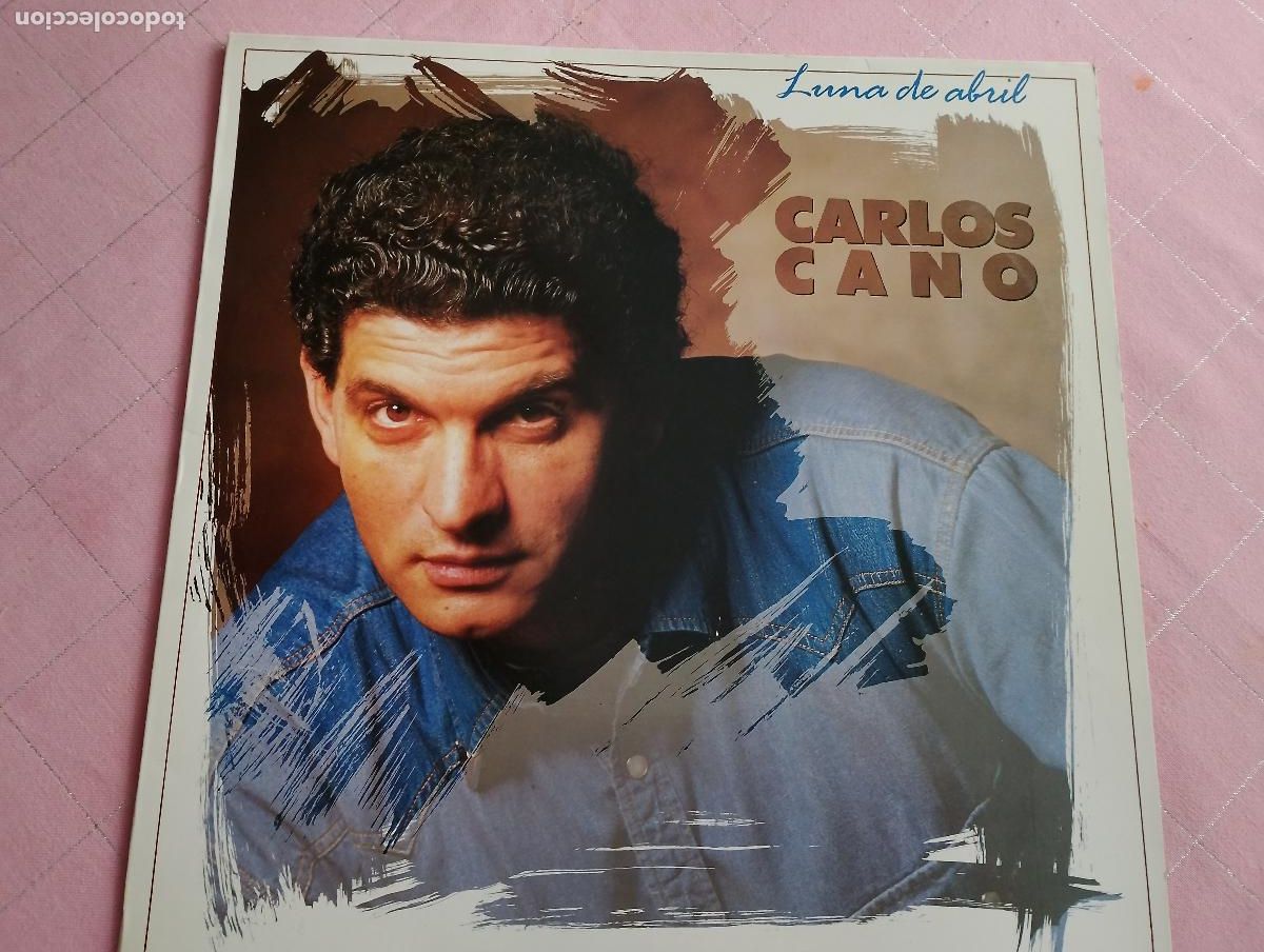 Discos de vinilo: Carlos Cano &ndash; Luna de Abril, 1988 - Foto 2
