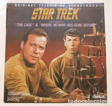 Discos de vinilo: STAR TREK Serie de TV (LP 1985) Banda Sonora Digitalizada de la Serie Televisi&oacute;n 1966 - Alex Courage