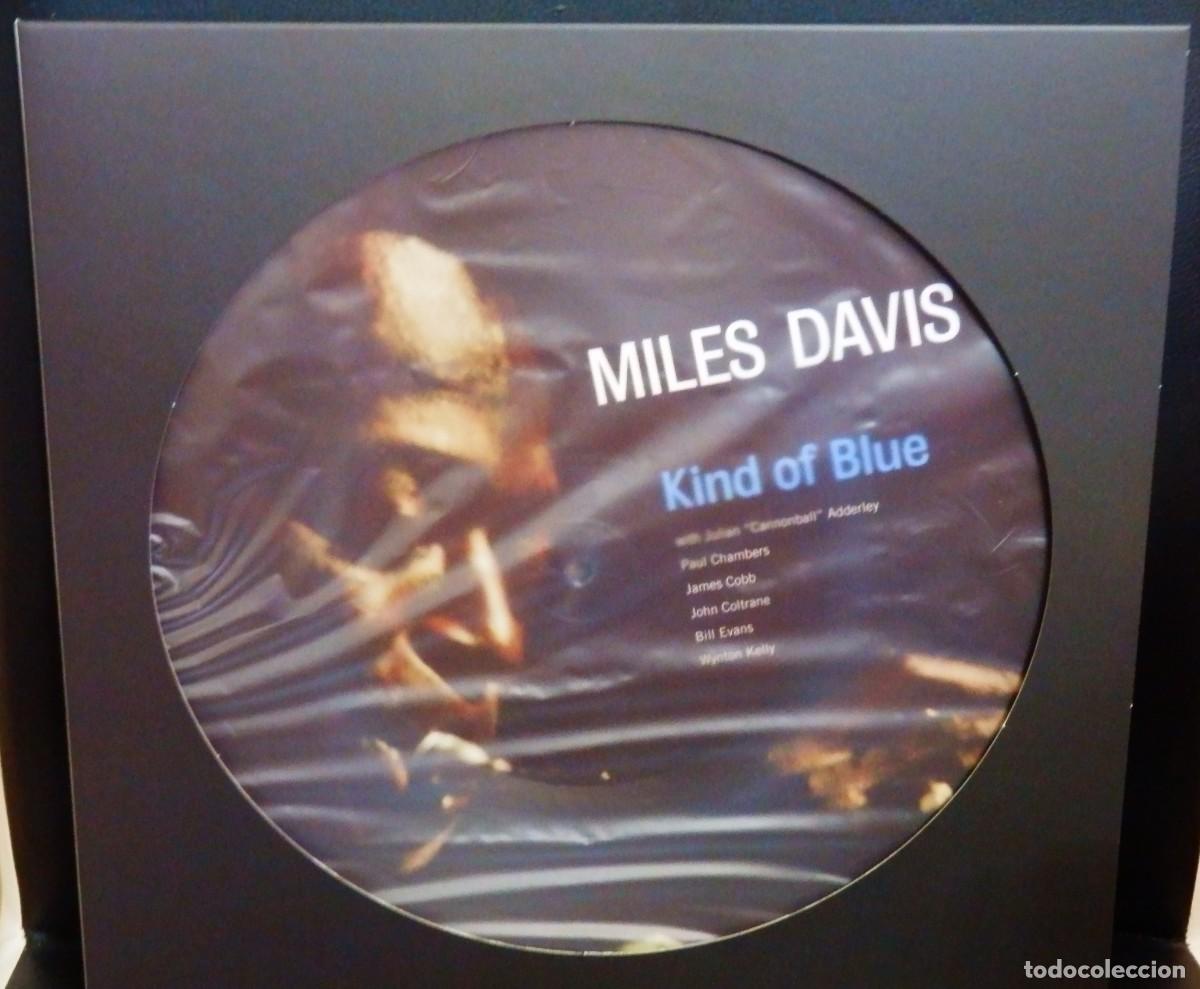 Discos de vinilo: Miles Davis * LP Vinilo Picture-Disc * Kind of Blue * Fotodisco Made in Austria * Funda PVC * Rare