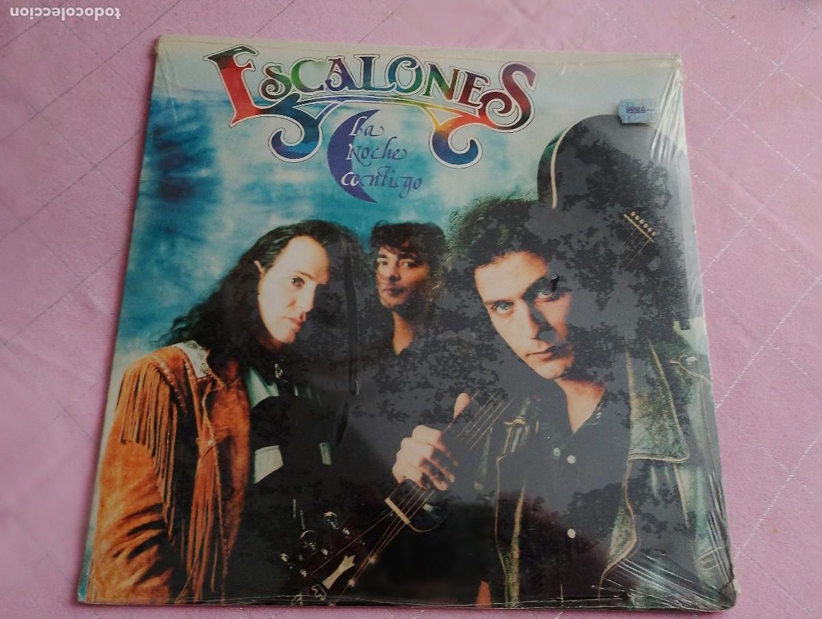 Discos de vinilo: Escalones &lrm;&ndash; La Noche Contigo, 1992, precintado