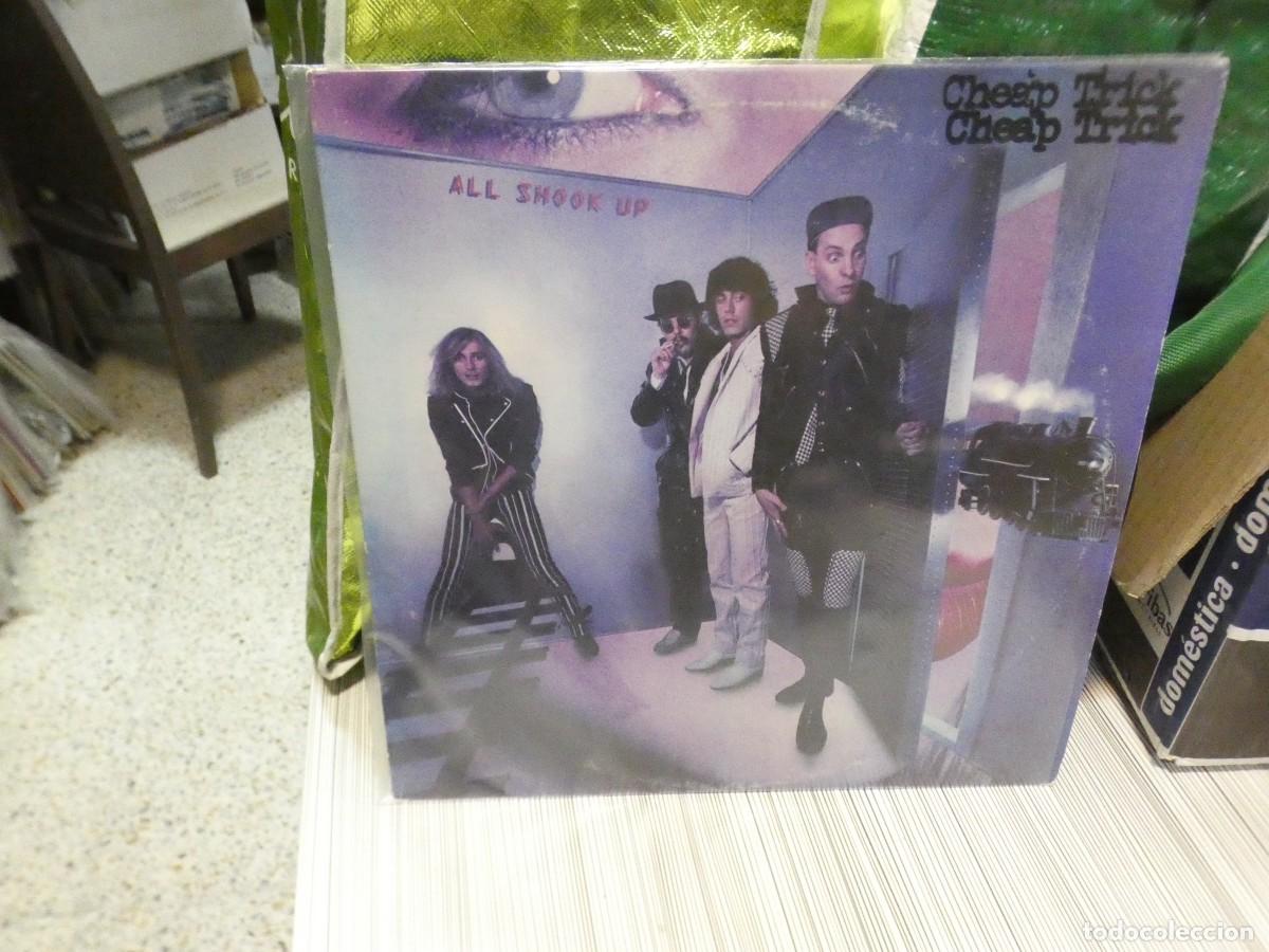 Discos de vinilo: ARKANSAS1980 PACC677 VINILO BUEN ESTADO CHEAP TRICK ALL SHOOK UP