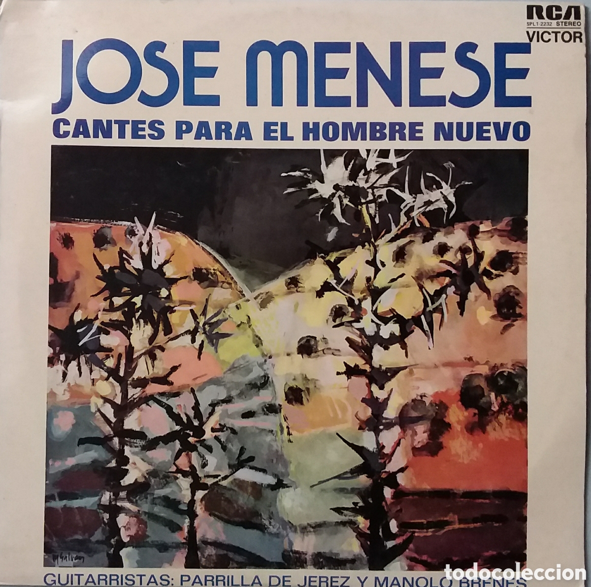 Discos de vinilo: JOS&Eacute; MENESE//CANTES PARA EL HOMBRE NUEVO//1971//LP//RCA