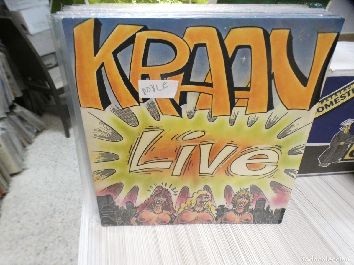 Discos de vinil: ARKANSAS1980 CAJJ699 VINILO BUEN ESTADO KRAAN LIVE DDOBLE LP