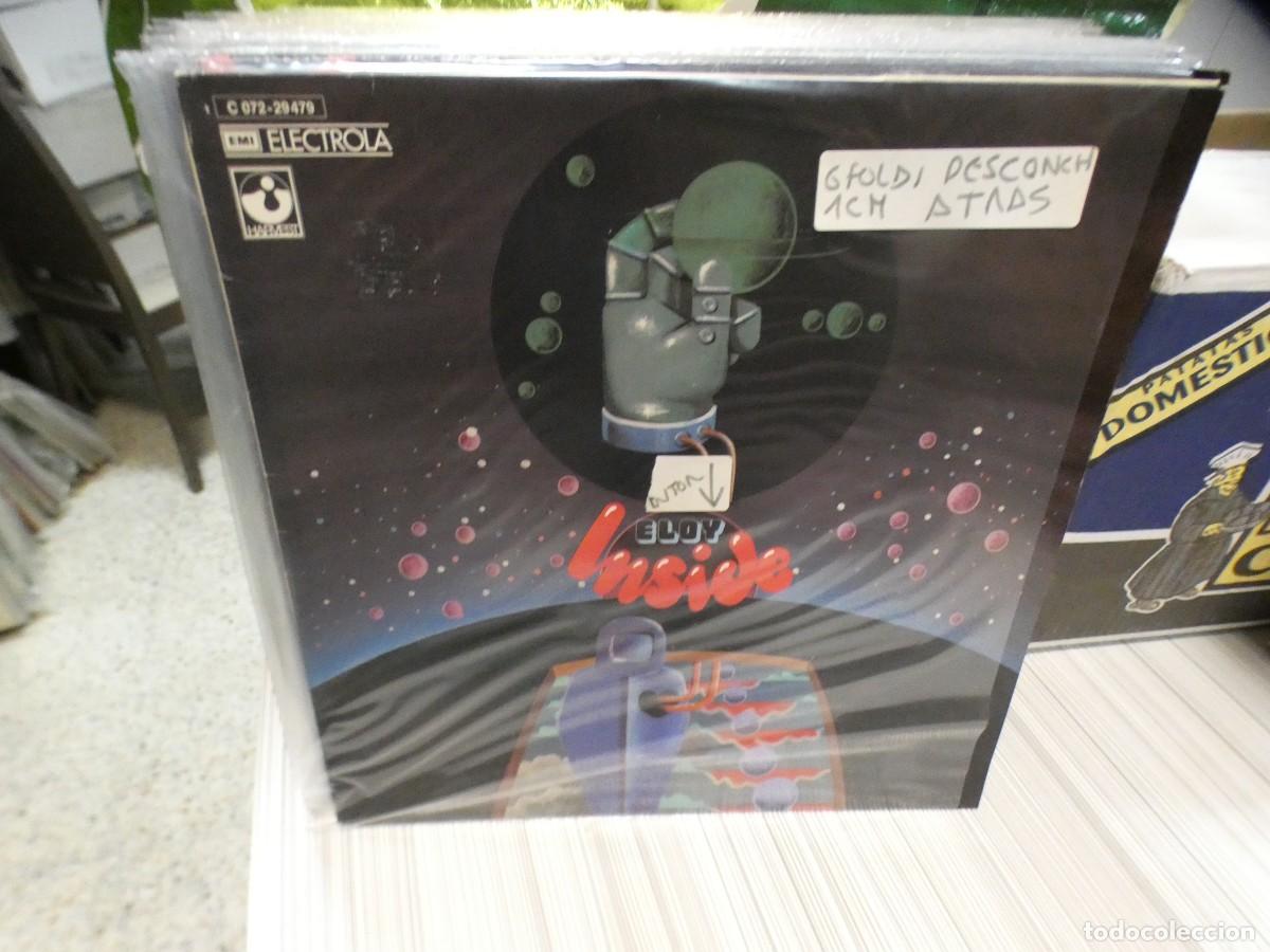 Discos de vinil: ARKANSAS1980 CAJJ699 VINILO BUEN ESTADO ELOY INSIDE GFOLD DESCONCHON 1CM ATRAS
