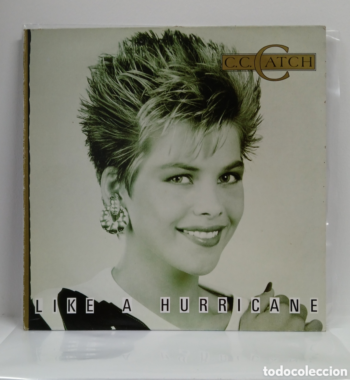Discos de vinilo: C.C.CATCH &rdquo;LIKE A HURRICANE&rdquo; LP. ORIG. SPAIN .1987