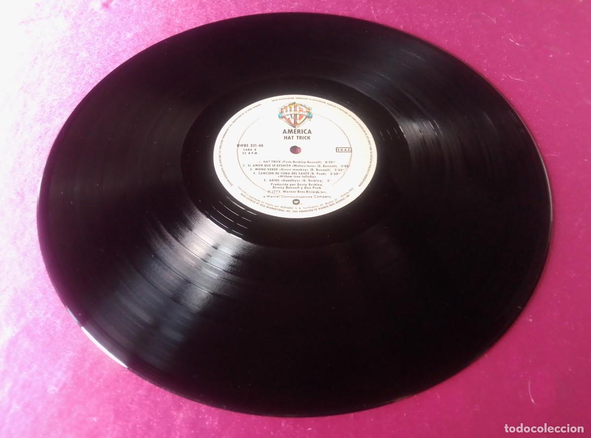 Discos de vinilo: AM&Eacute;RICA HAT TRICK 1973 LP L32 3 - Foto 2