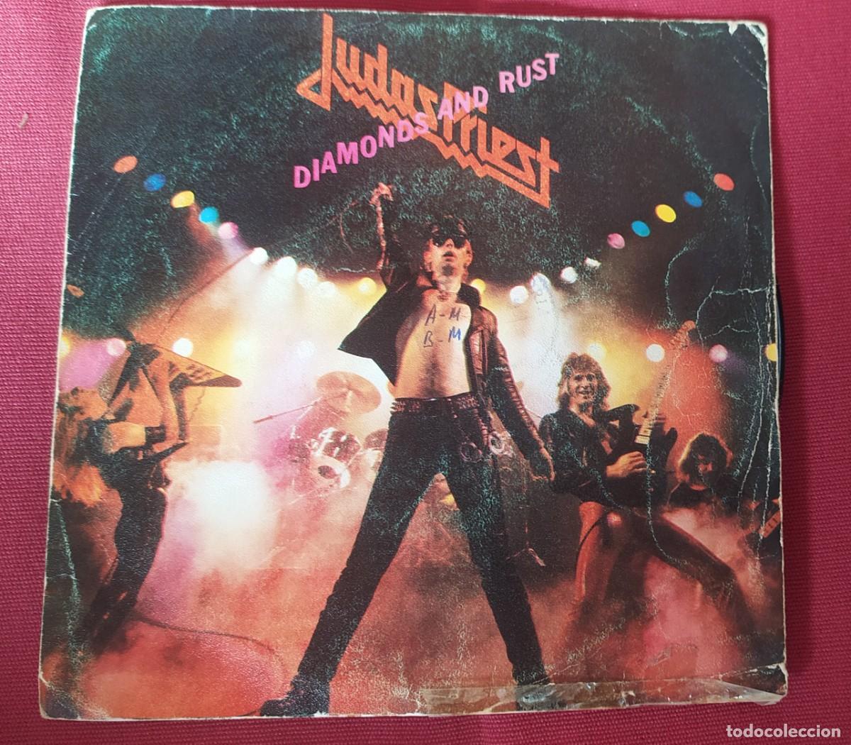 Discos de vinilo: single judas Priest. diamonds and rust 1979