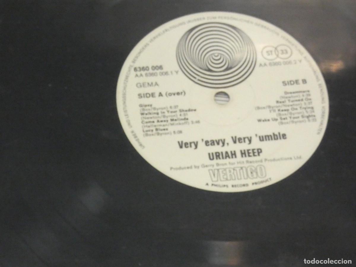 Discos de vinil: ARKANSAS1980 LOTT713 VINILO DESTROZADISIMO A TU RIESGO URIAH HEEP NO TAPA