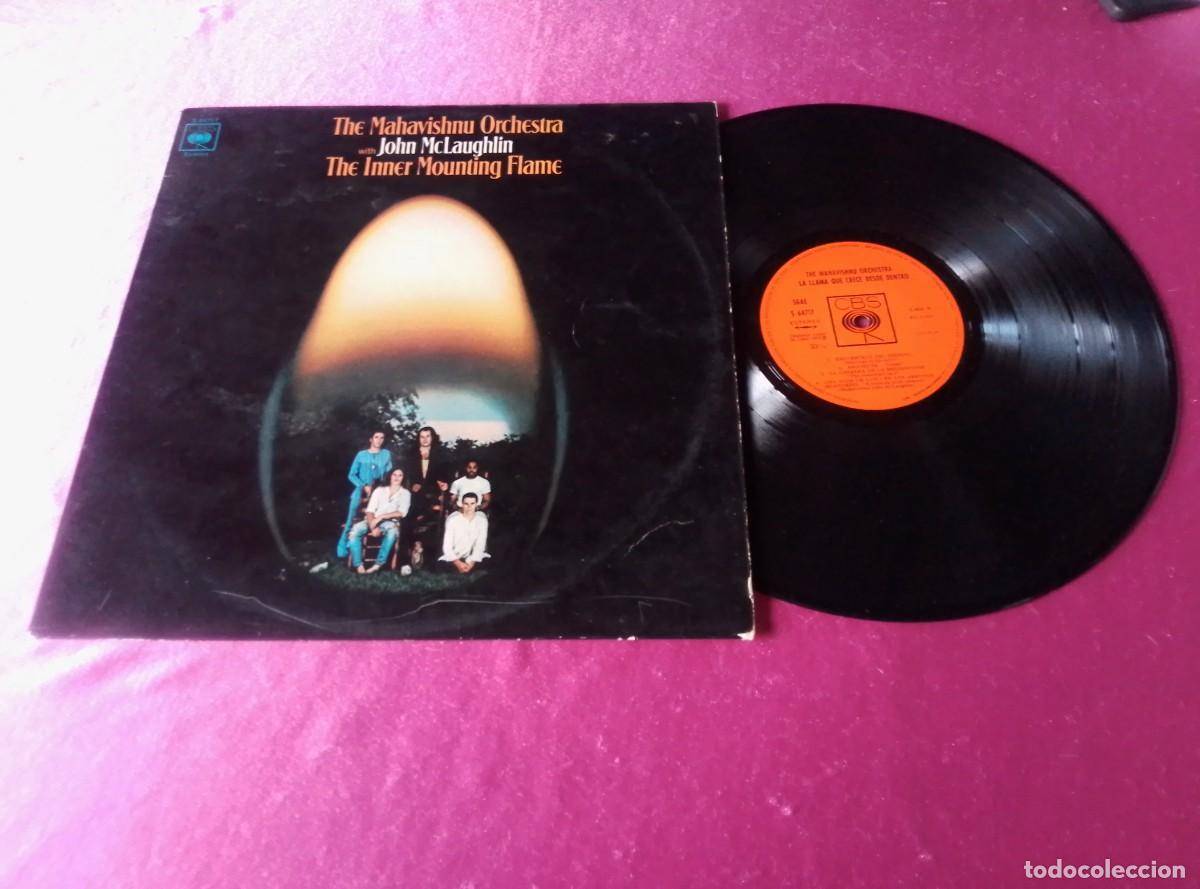 Disques de vinyle: THE MAHAVISHNU ORCHESTRA LA LLAMA QUE CRECE DENTRO 1972 LP L32 3
