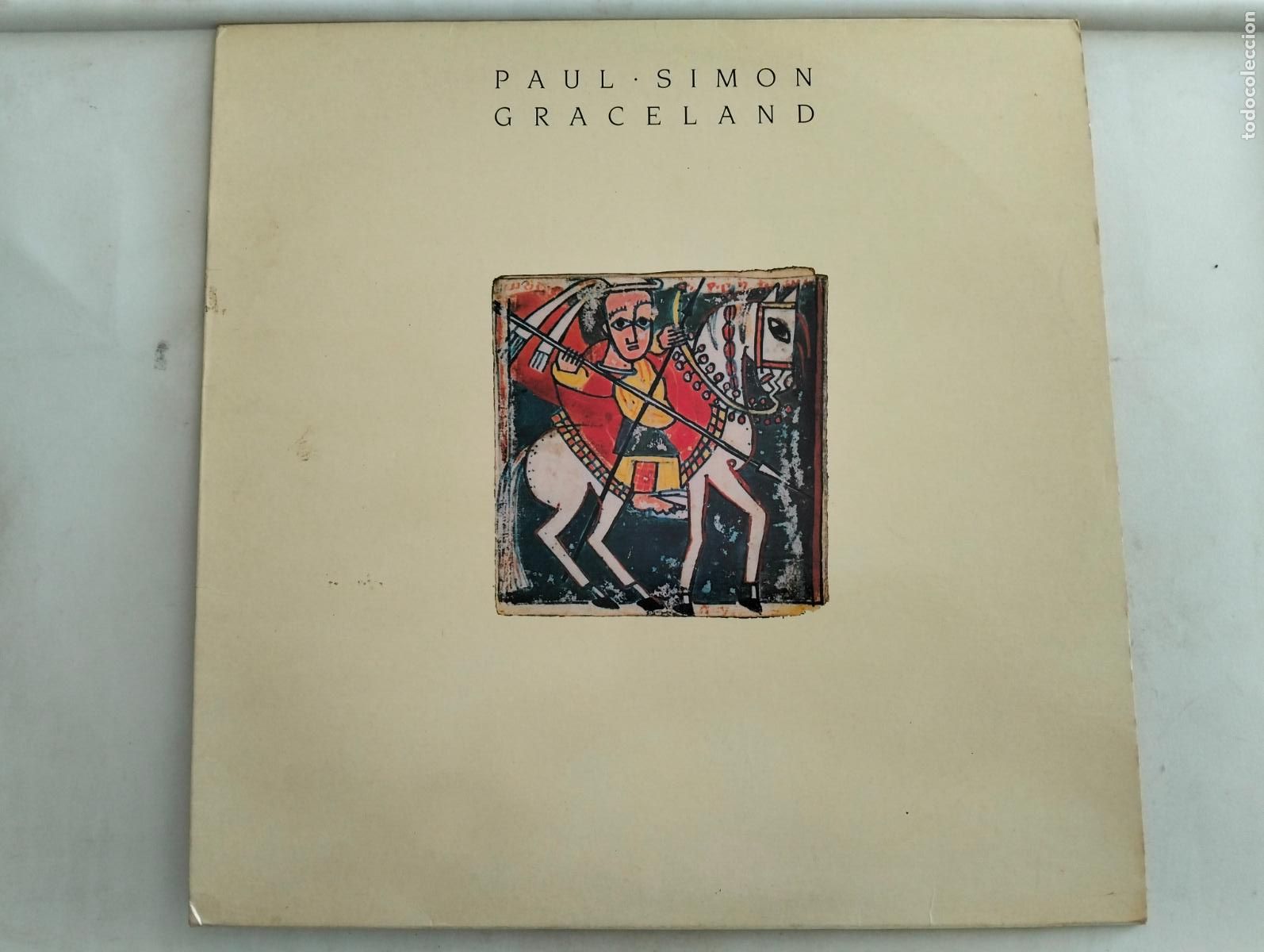 Discos de vinilo: PAUL SIMON, DISCO LP GRACELAND, EDITADO WD RECORDS, A&Ntilde;O 1986