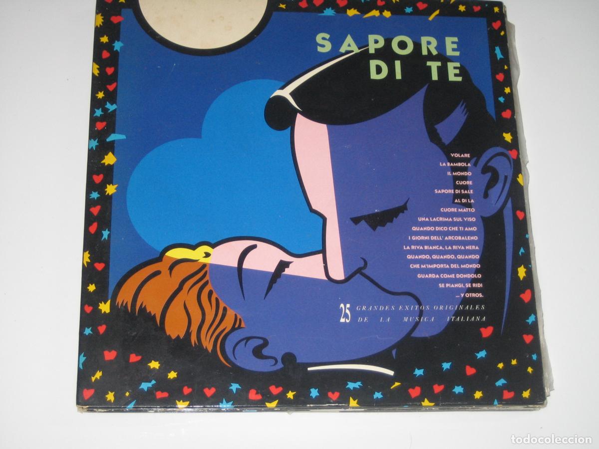 Discos de vinilo: DISCOFERTA - LP - VER FOTO- SAPORE DI TE - DOBLE LP - MINA, RITA PAVONE ...
