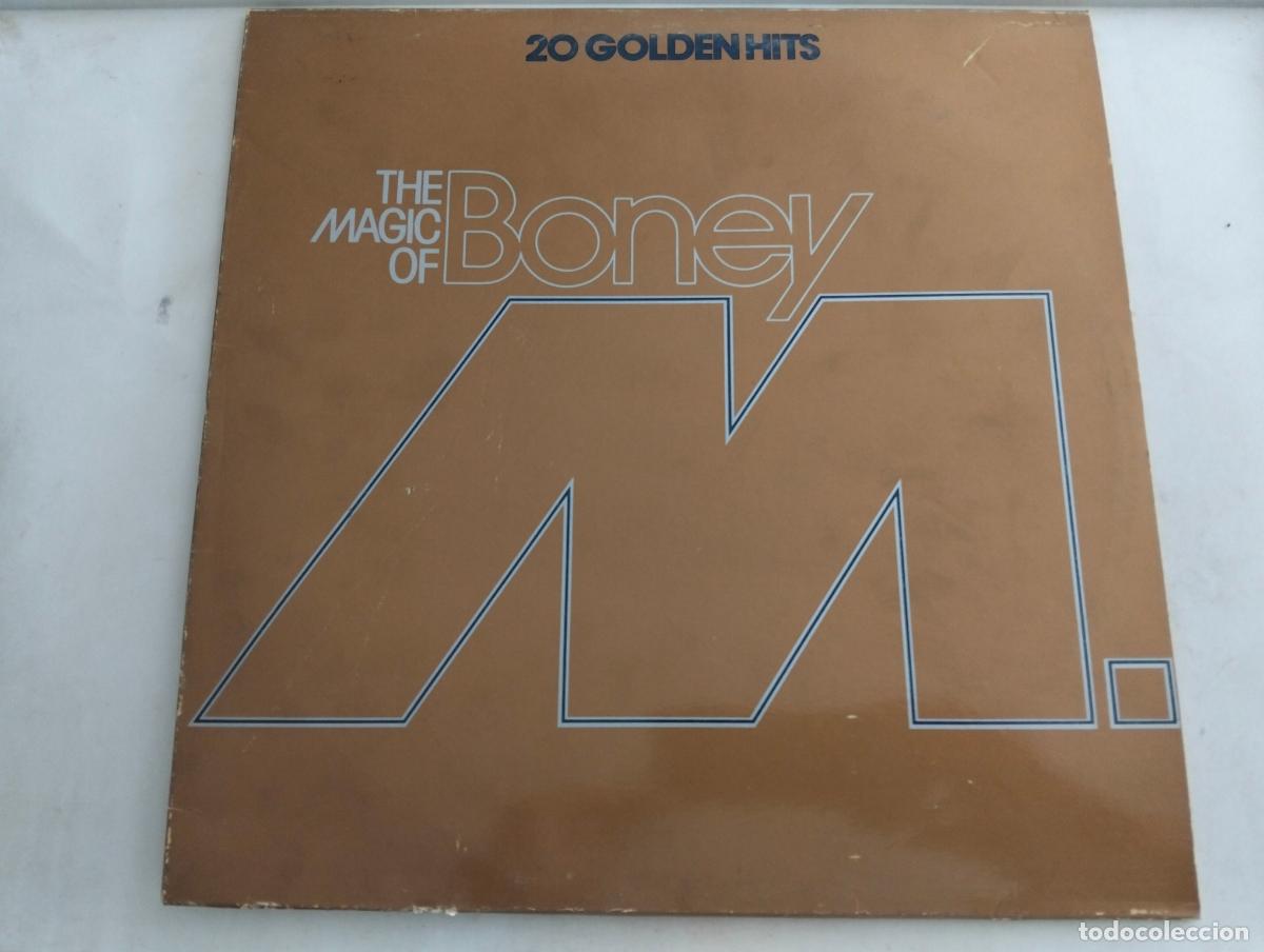 Discos de vinilo: THE MAGIC OF BONEY M, DISCO LP 20 GOLDEN HITS, EDITADO ARIOLA, A&Ntilde;O 1980