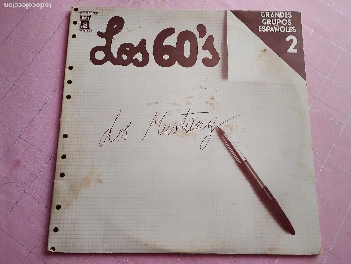 Discos de vinilo: Los 60's Grandes Grupos Espa&ntilde;oles 2,Los Mustang, 1978