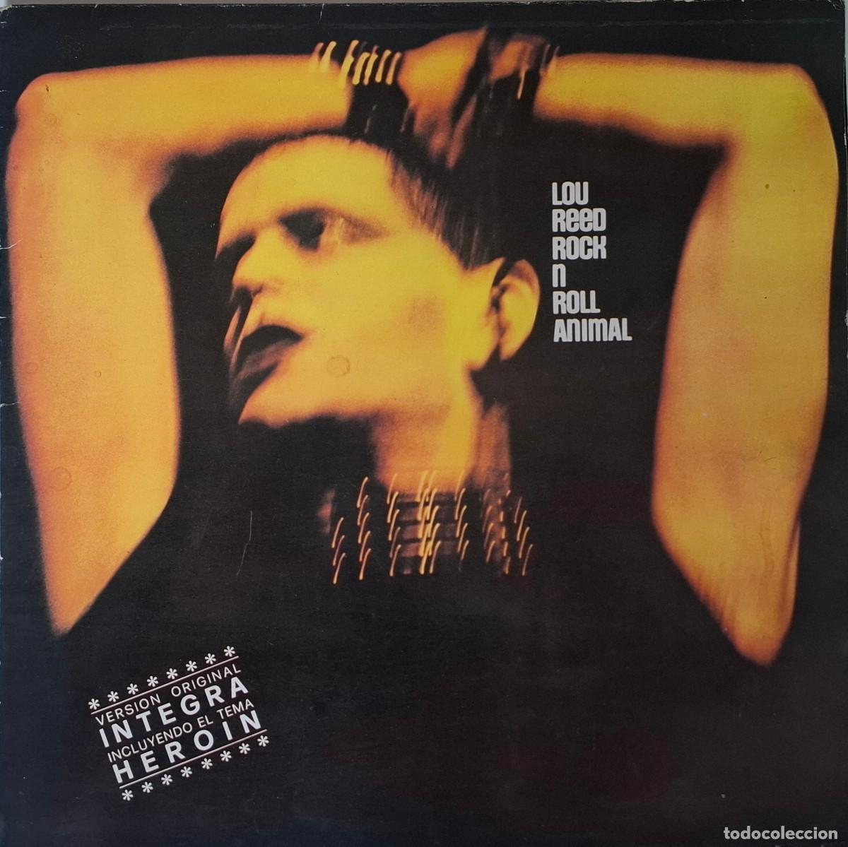 Discos de vinilo: Lou Reed - Rock N Roll Animal - LP Vinilo Gatefold