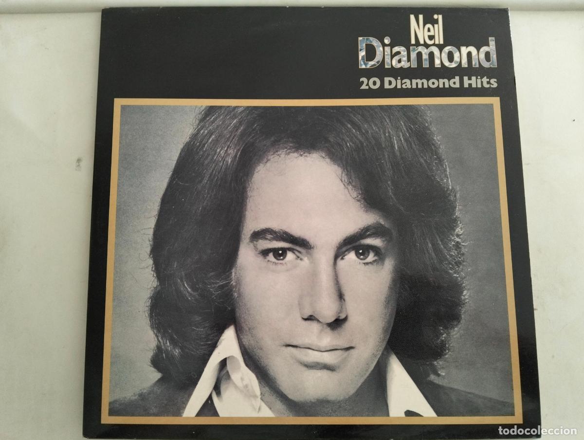 Discos de vinilo: NEIL DIAMOND, DISCO LP DOBLE, 20 DIAMOND HITS, EDITADO MCA, A&Ntilde;O 1984