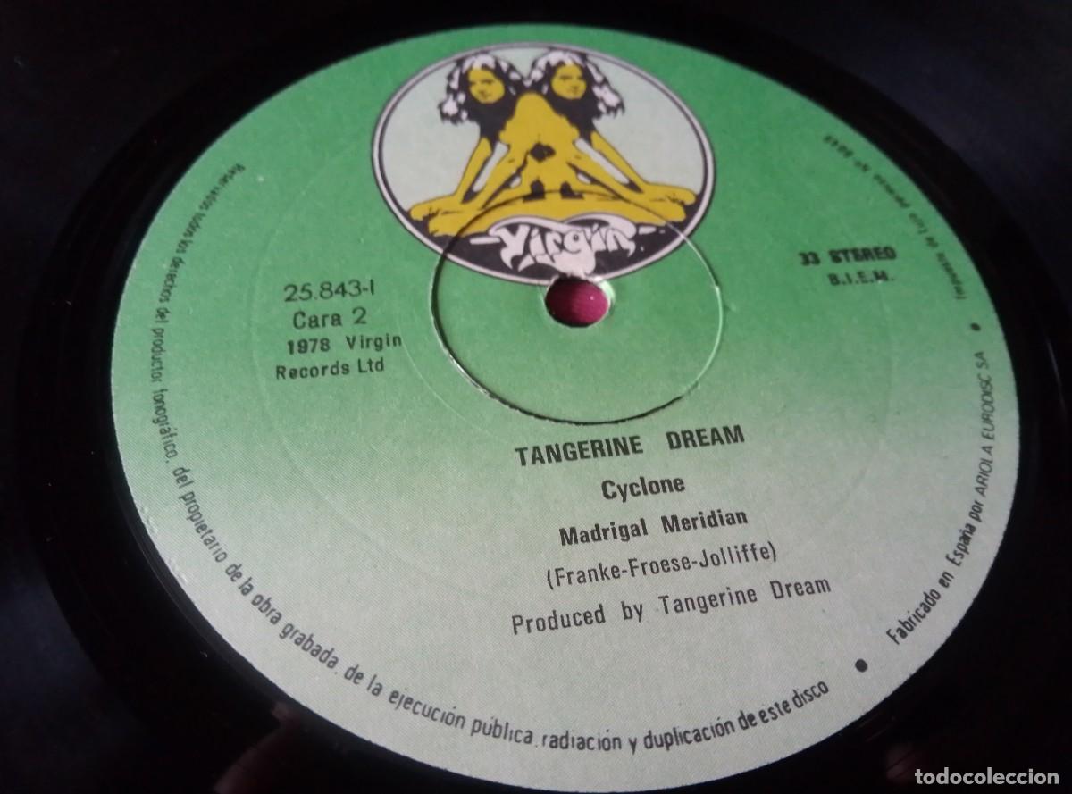 Discos de vinilo: TANGERINE DREAM CYCLONE 1978 LP L32 3 - Foto 3
