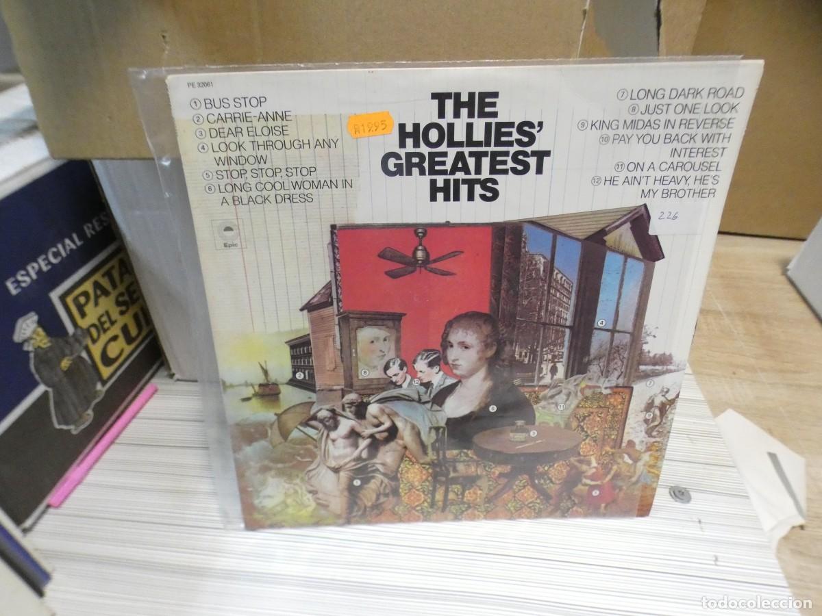 Discos de vinilo: ARKANSAS1980 LOTT713 VINILO LEVE USO AUN CORRECTO THE HOLLIES GREATEST HITS