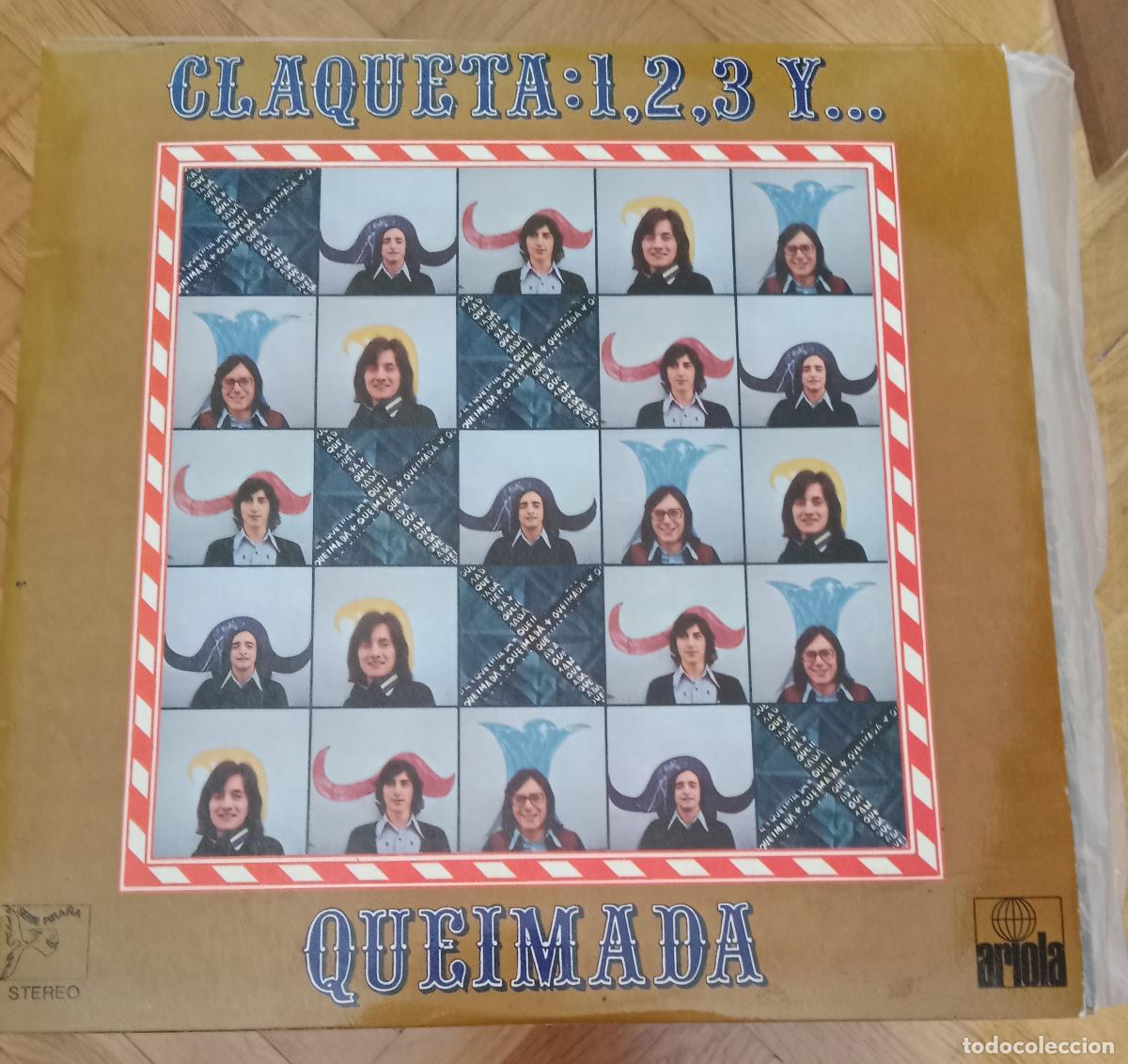 Discos de vinilo: Queimada &lrm;&ndash; Claqueta: 1, 2 ,3 Y... Queimada Lp Espa&ntilde;a 1972