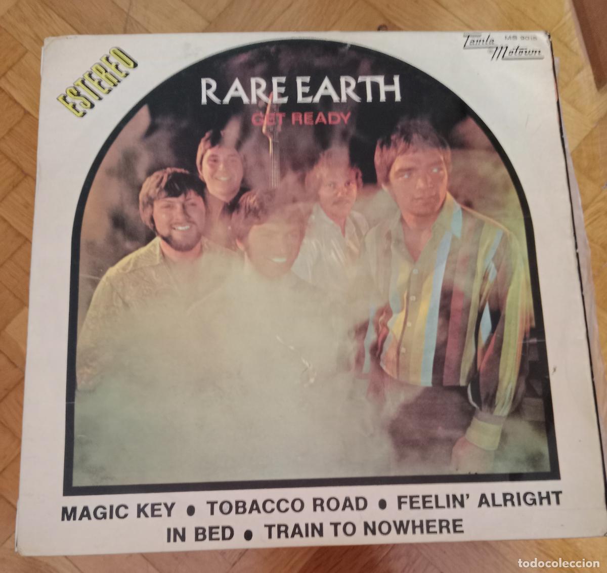 Discos de vinilo: Rare Earth - Get ready Lp Espa&ntilde;a 70s