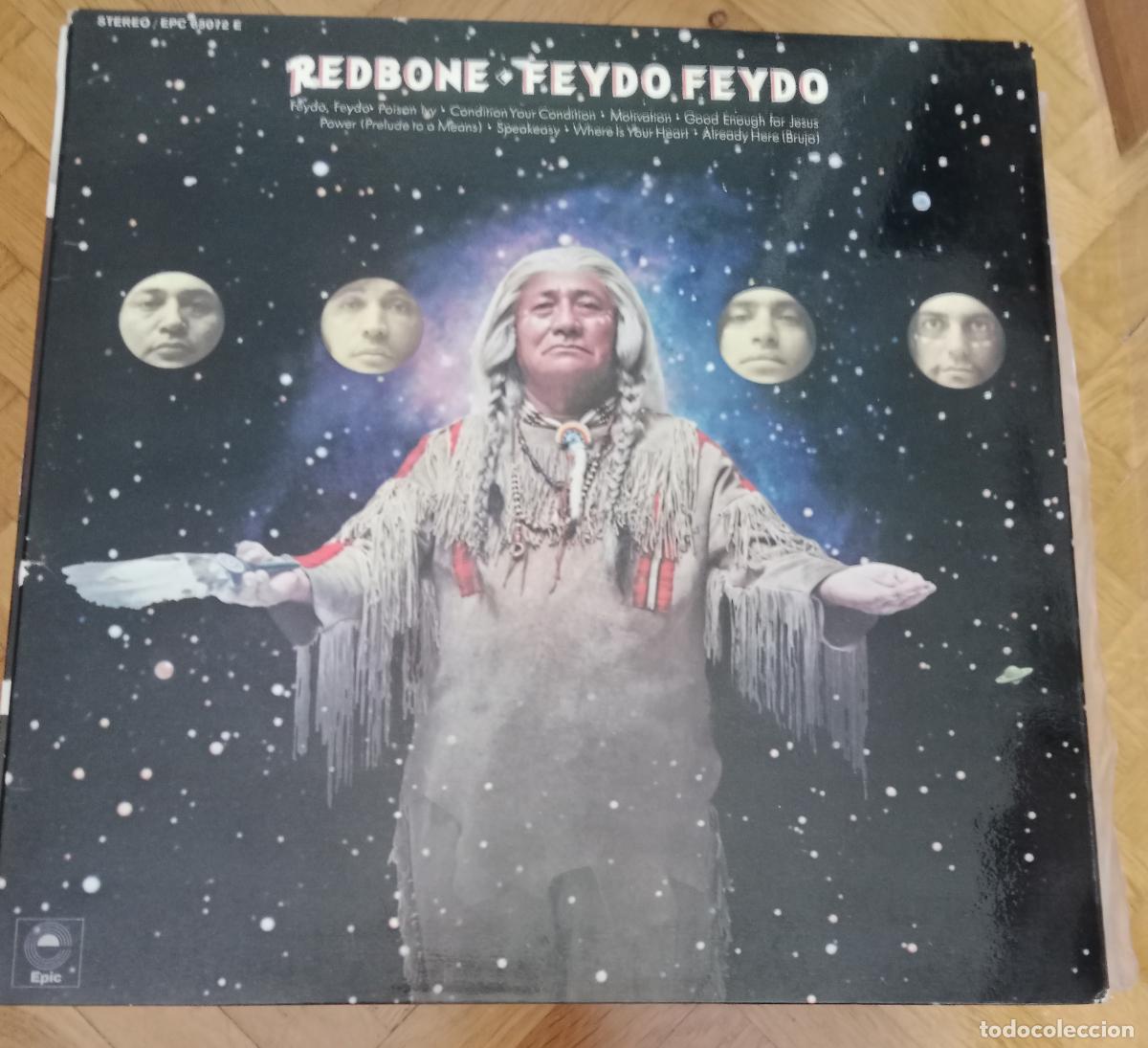 Discos de vinilo: Redbone &lrm;&ndash; Feydo Feydo Lp Espa&ntilde;a 1972