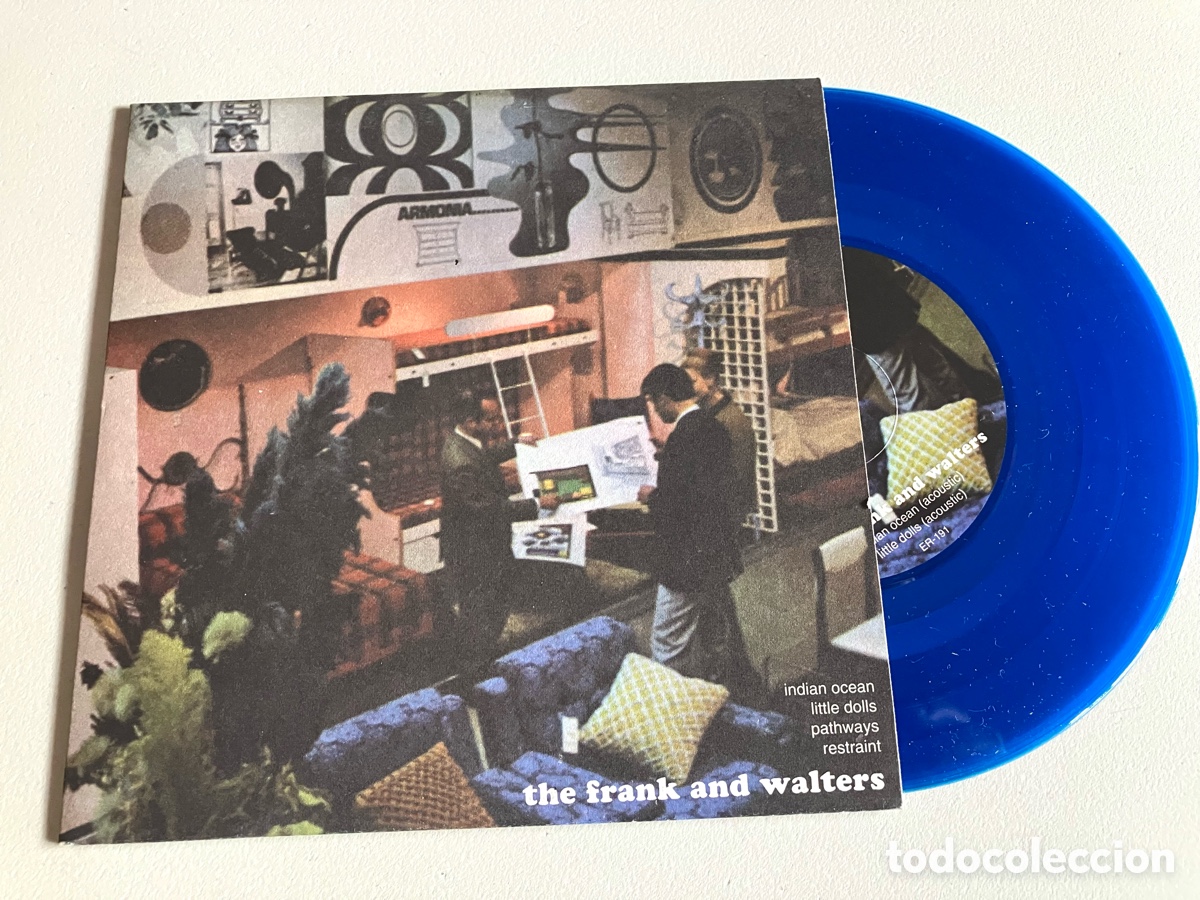 Discos de vinilo: THE FRANK & WALTERS - INDIAN OCEAN (7&rdquo; COLOR, ELEFANT 1996)