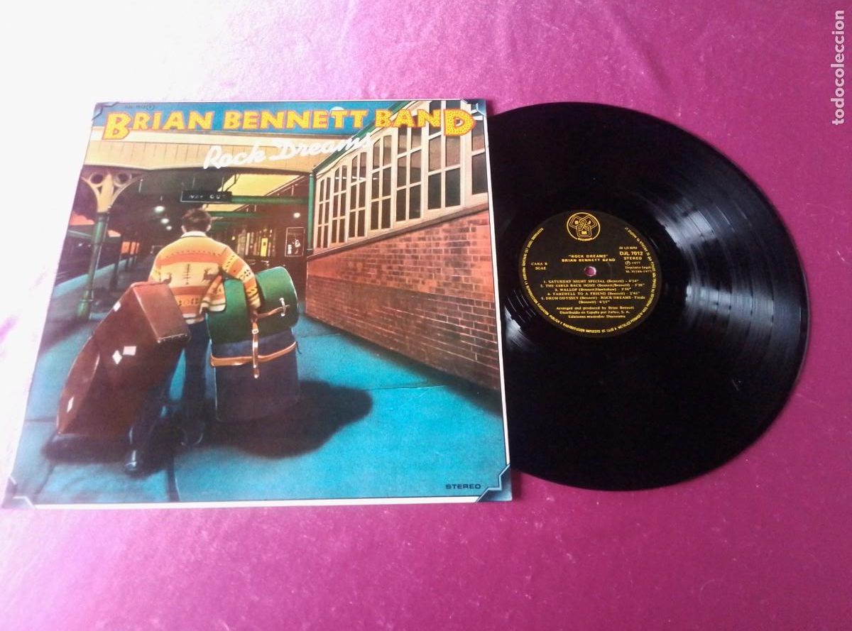 Discos de vinilo: ROCK DREAMS BRIAN BENNETT BAND 1977 1977 LP L32 3