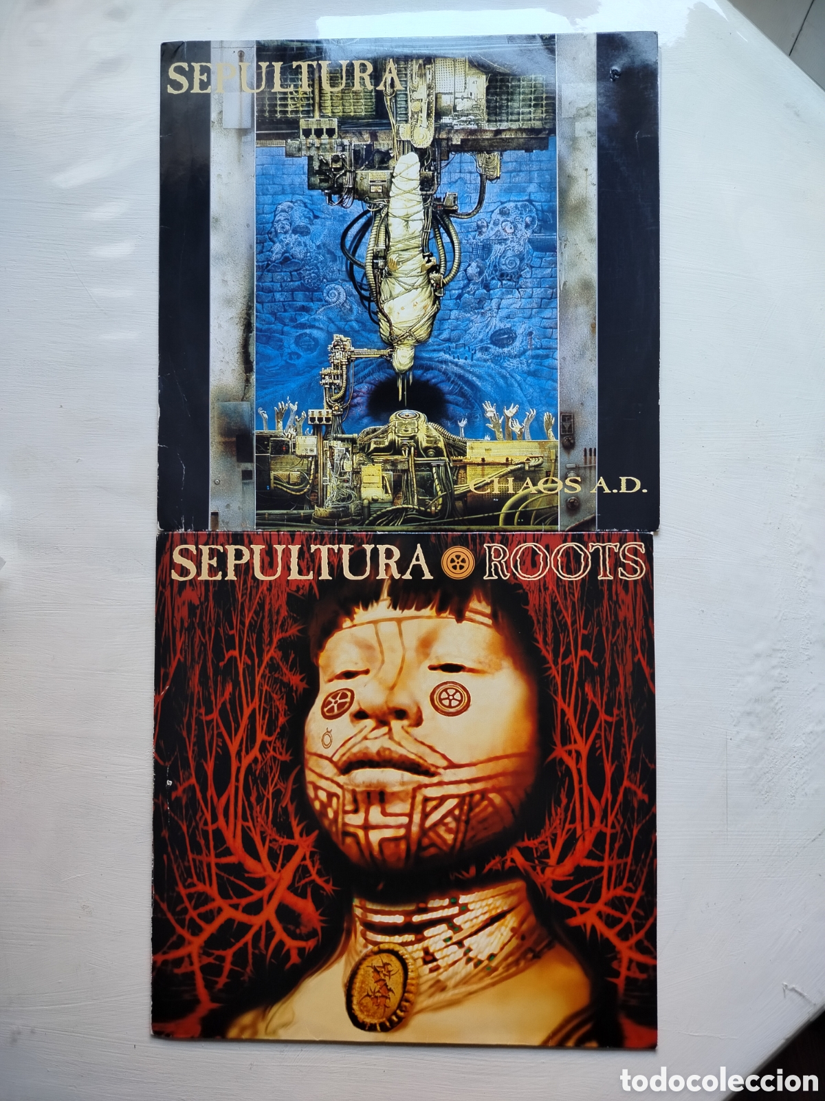 Discos de vinilo: Sepultura 2 LP's '93 y '96