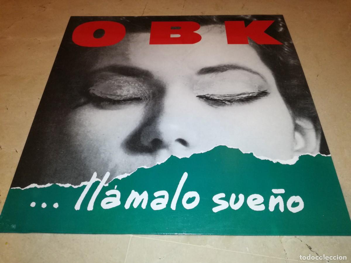 Discos de vinilo: OBK-... LLAMALO SUE&Ntilde;O-CONTIENE ENCARTE-ORIGINAL 1991