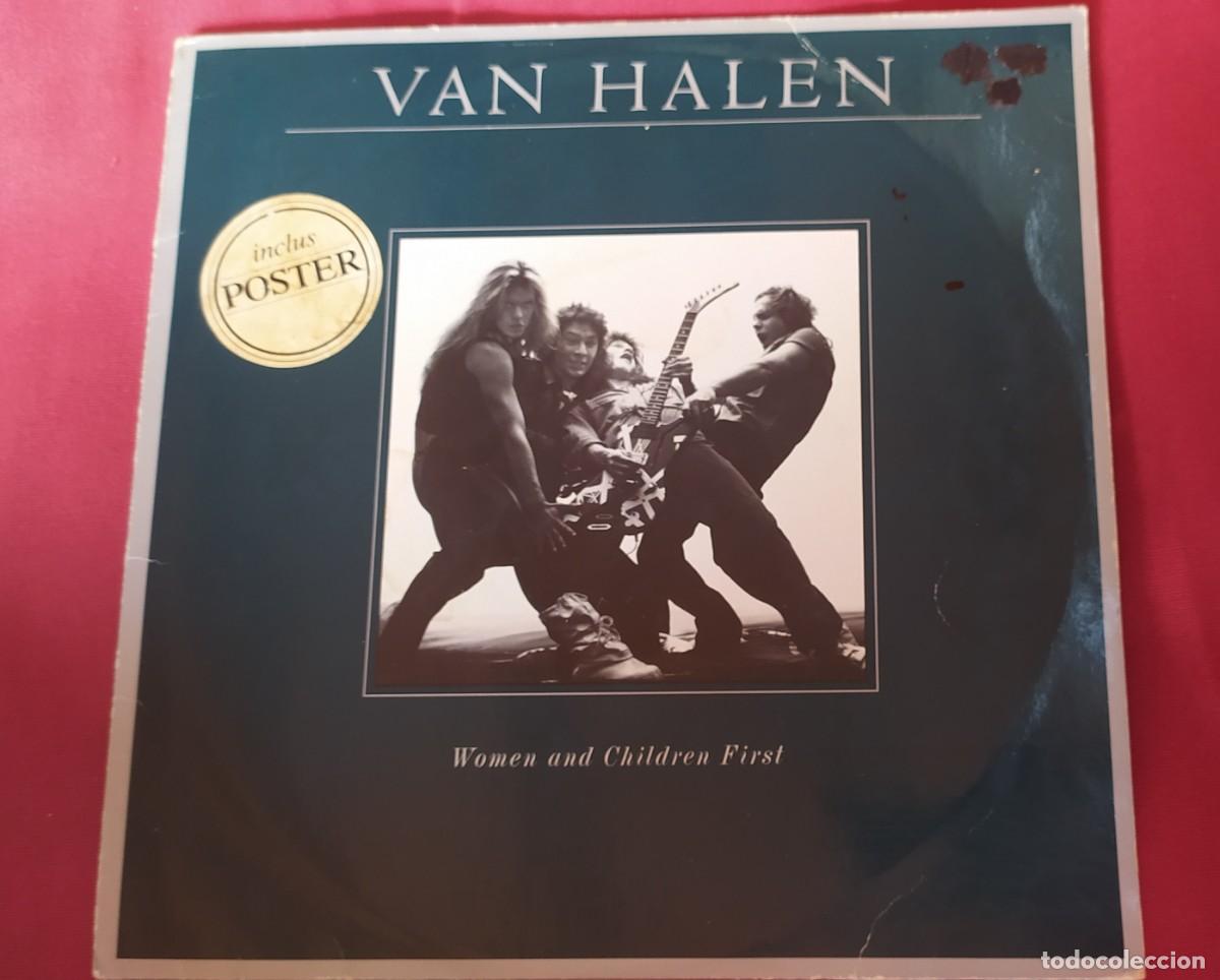 Discos de vinilo: LP Van Halen. Women and children first 1980