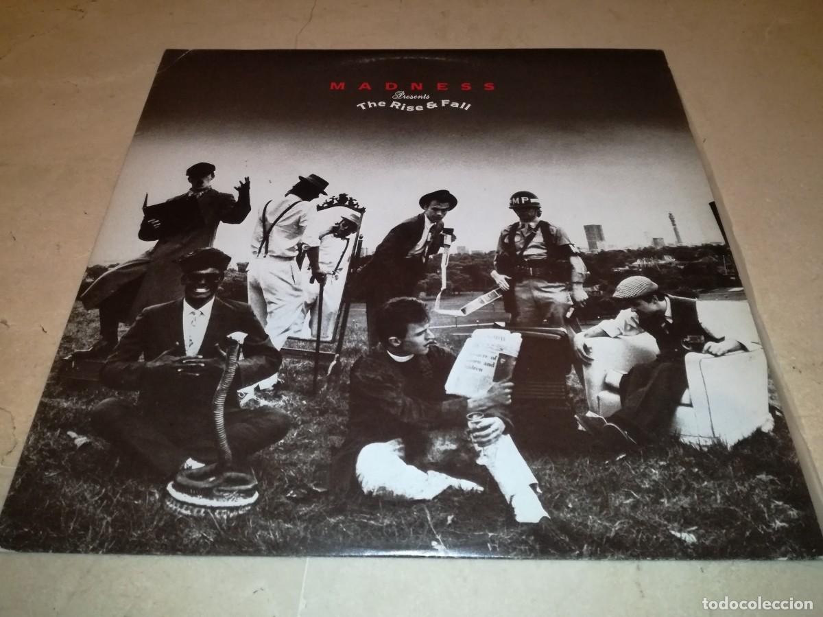 Discos de vinilo: MADNESS-PRESENTS THE RISE & FALL-ORIGINAL ESPA&Ntilde;OL 1983-VINILO EN EXCELENTE ESTADO