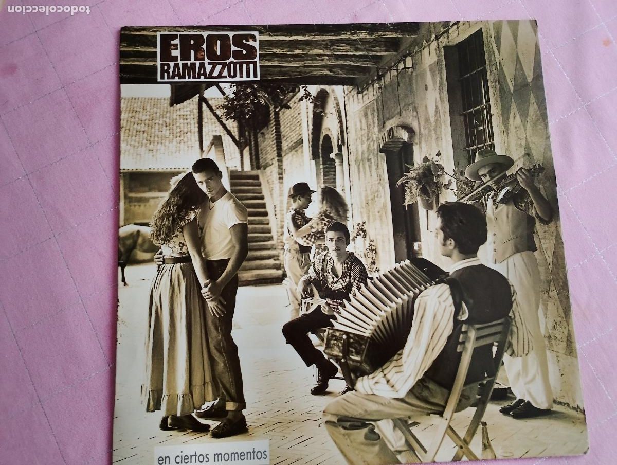Discos de vinilo: Eros Ramazzotti &lrm;&ndash; En Ciertos Momentos 1987 ed espa&ntilde;ola