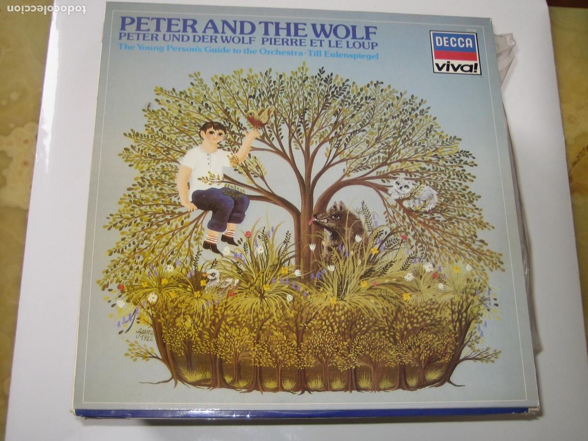 Discos de vinilo: DISCOFERTA - LP - VER FOTO - PETER AND TH WOLF