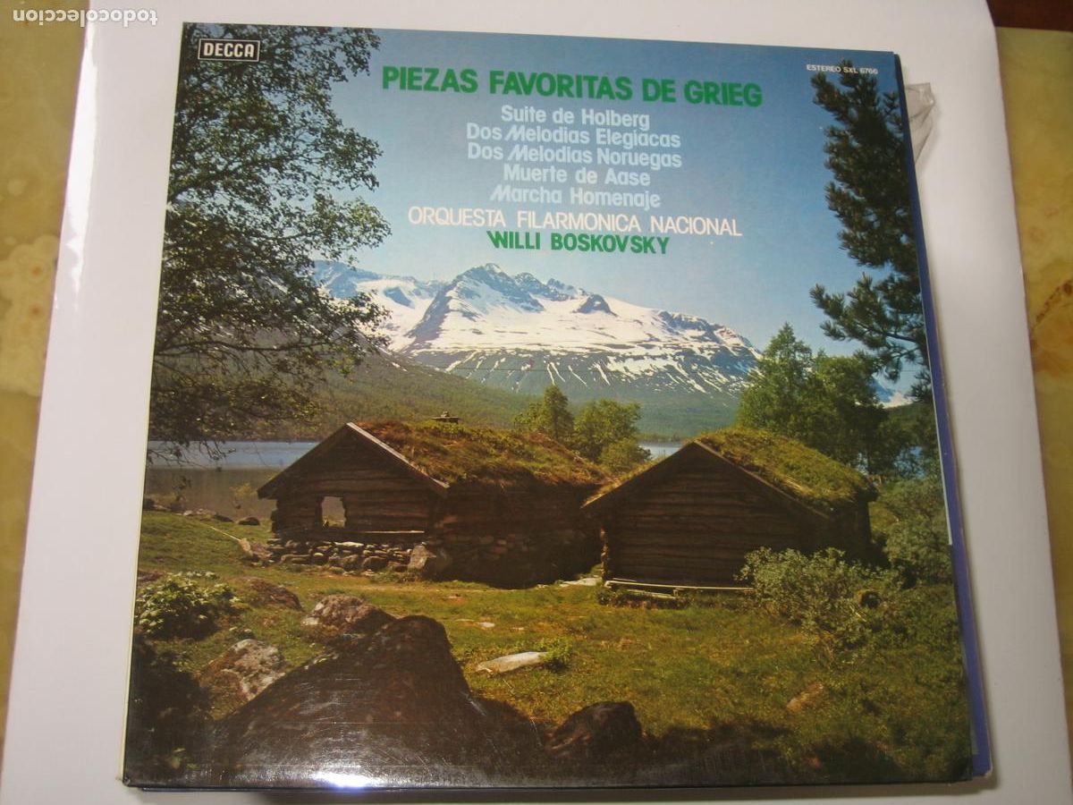 Discos de vinilo: DISCOFERTA - LP - VER FOTO - GRIEG