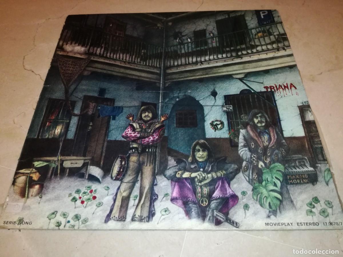 Discos de vinilo: TRIANA-EL PATIO-SU PRIMER LP-GATEFOLD-ORIGINAL MOVIE PLAY 1975