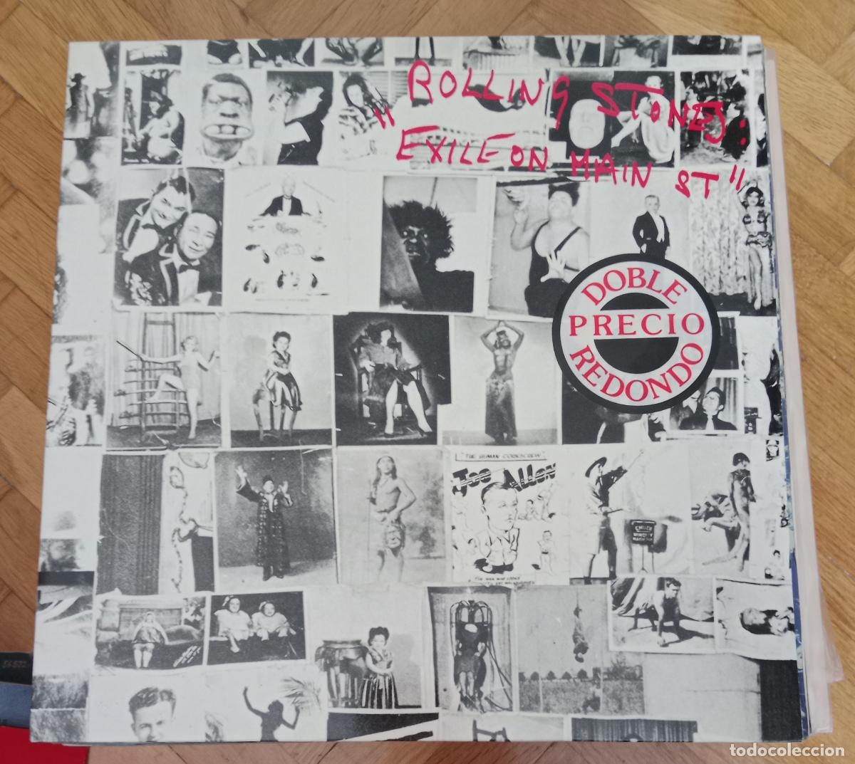 Discos de vinilo: The Rolling Stones &lrm;&ndash; Exile On Main St Doble Lp Espa&ntilde;a 1987