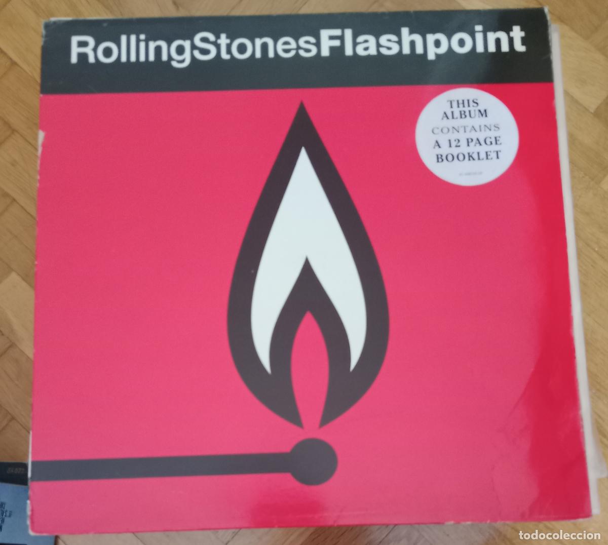 Discos de vinilo: Rolling Stones &lrm;&ndash; Flashpoint Lp Espa&ntilde;a 1991